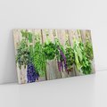 Obraz na płótnie 140x70 - Przyprawy Rośliny Fantazja - przyprawy, rośliny