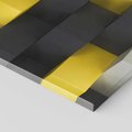 Obraz na płótnie 80x80 - Gry kolorów - abstrakcja, 3d