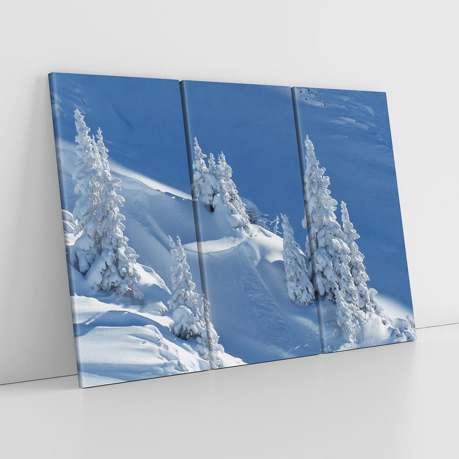 Obraz na płótnie 120x80 - Magia zimowego krajobrazu - śnieg, zima