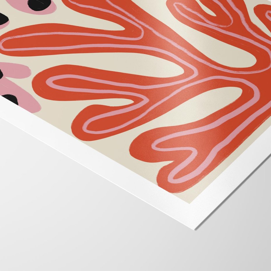 Plakat bez ramy 40x50 - Księga Pastelowych Impulsów - abstrakcyjny obraz, plakat