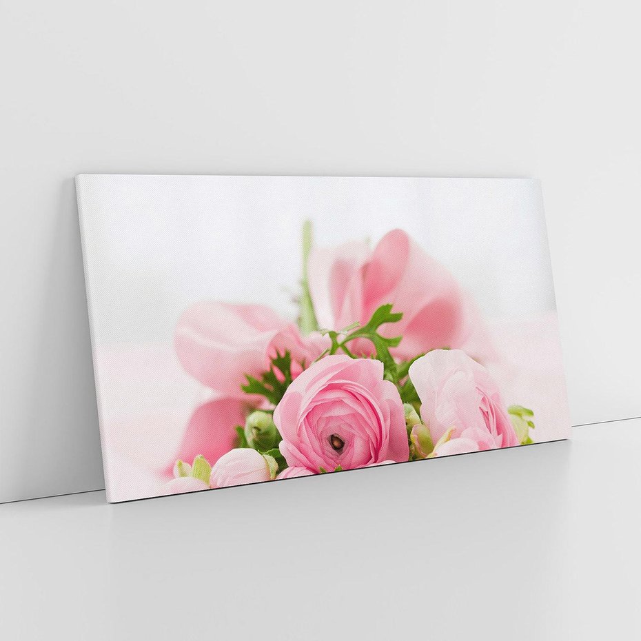 Obraz na płótnie 120x60 - Bukiet Róż - róże, bukiet