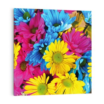 Obraz na płótnie 30x30 - Kwiatowy Świat - kwiat, kwiaty