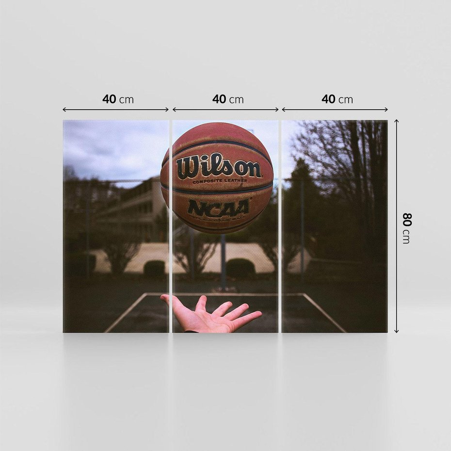 Obraz na płótnie 120x80 - Koszykarskie Pasmo Zwycięstw - koszykówka, piłka