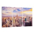 Obraz na płótnie 120x80 - Amerykański duch: Miasto na horyzoncie - USA, Ameryka