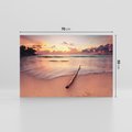 Obraz na płótnie 70x50 - Magia Morza - plaża, morze