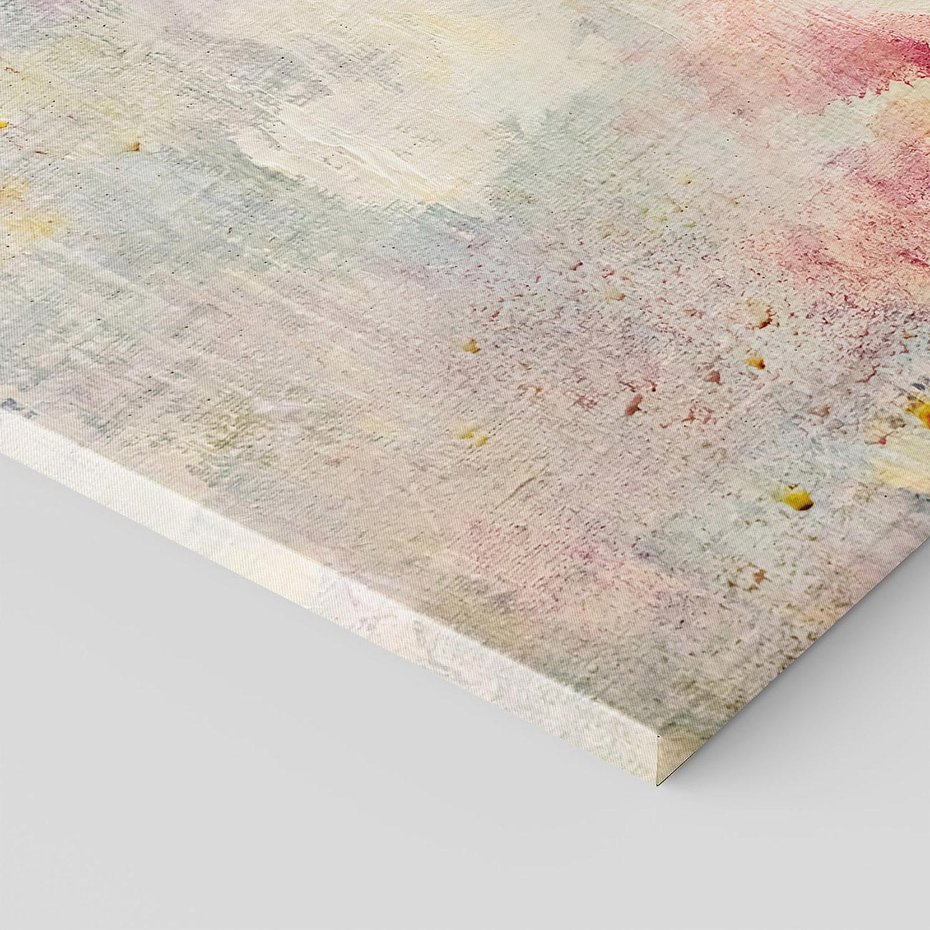 Obraz na płótnie 120x80 - Miękka Melodia Pasteli - olejne płótno, pastelowe kolory