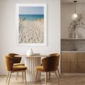 Plakat bez ramy 30x40 - Harmonia plażowego morza - plaża, morze