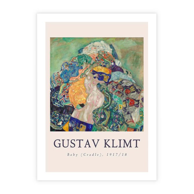 Plakat bez ramy 40x50 - Sztuka z Reprodukcją G. Klimta - Gustav Klimt, reprodukcja