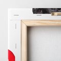 Obraz na płótnie 80x80 - Boksujący mops - pies - boks, mops