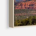 Obraz w ramie 50x50 - Majestatyczny Wielki Kanion - wielki kanion, perspektywa - rama drewno