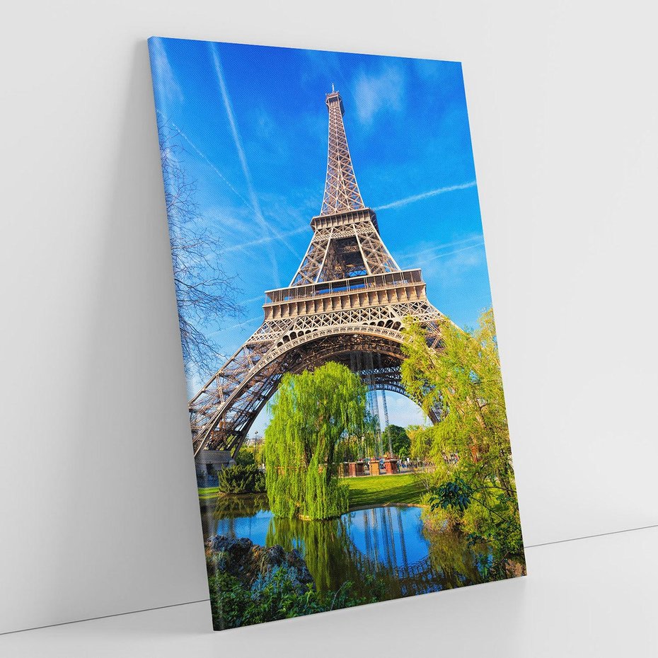 Obraz na płótnie 80x120 - Wieża Eiffla w Paryżu - Eiffla, Paryż