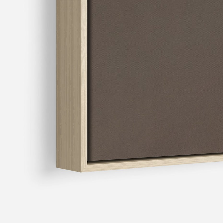 Obraz w ramie 80x120 - Fale w Zieleni - abstrakcyjne kształty, zgaszona zieleń - rama drewno