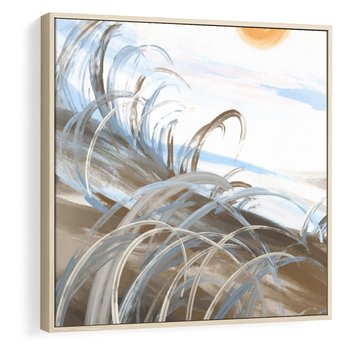 Obraz w ramie 50x50 - Zaklęty Wschód - akwarela, obraz - rama drewno