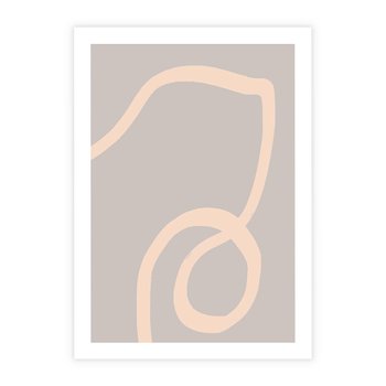 Plakat bez ramy 40x50 - Wystylizowana Rewolucja - minimalistyczny obraz, nowoczesny