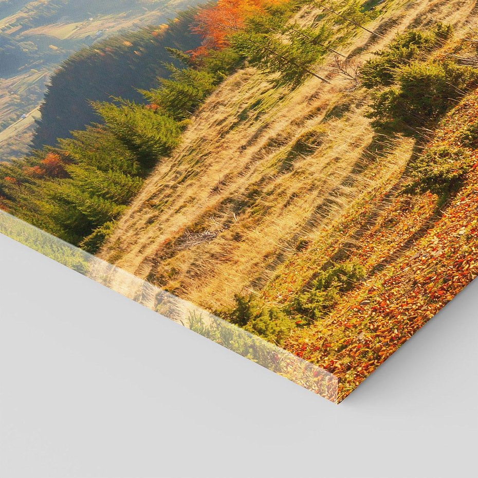 Obraz na płótnie 80x120 - Bliskość natury - góry, drzewo