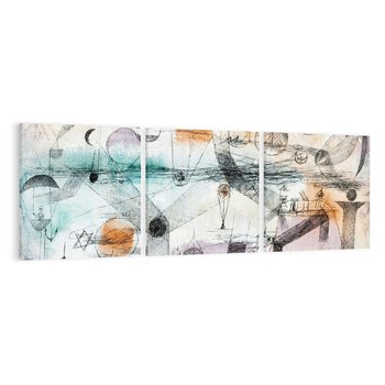Obraz na płótnie 120x40 - In the realm of air 1917, Paul Klee - Reprodukcja - reprodukcja, obraz na płótnie