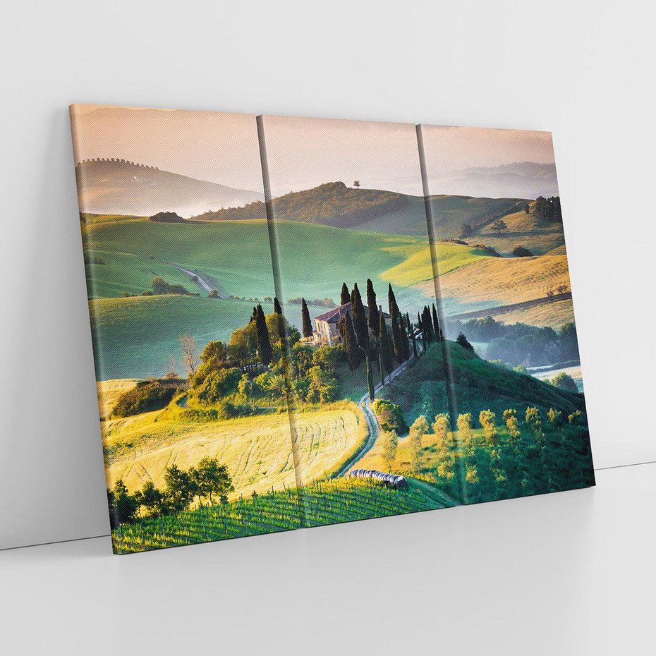 Obraz na płótnie 120x80 - Perspektywa malowniczego widoku - widok, perspektywa