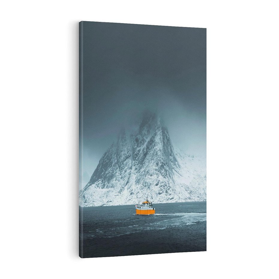 Obraz na płótnie 70x100 - Skandynawski pejzaż - skadynawski, pejzaż