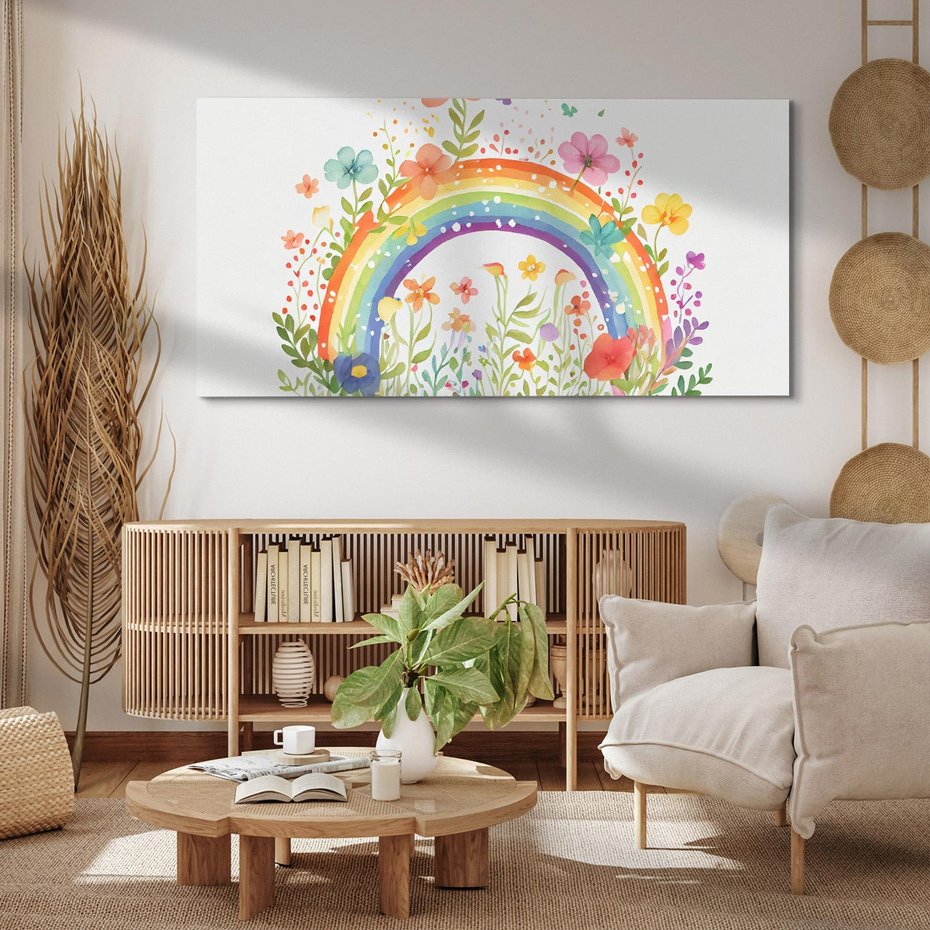 Obraz na płótnie 120x60 - Królestwo Marzeń - obraz do pokoju dziecka, dziewczynki