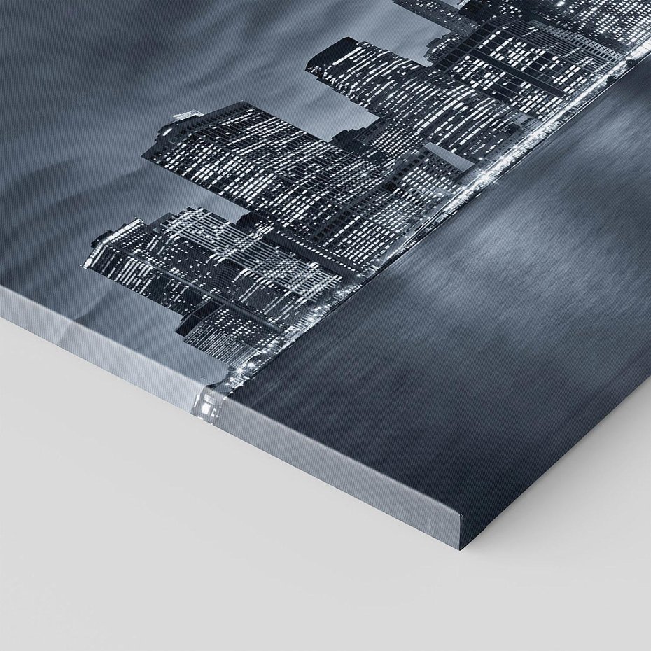 Obraz na płótnie 70x50 - Miejskie Migawki - noc, NY