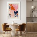 Plakat bez ramy 30x40 - Miłość w Dwóch Sercach - miłość, para zakochanych