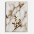 Obraz w ramie 80x120 - Kwiatowa suchość - kwiaty, susz - rama drewno