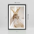 Plakat w ramie 50x70 - Oaza Swobodnego Stylu - boho, tipi - rama czarna