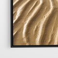 Obraz w ramie 70x100 - Piasek i Nieskończoność - pustynia, piasek - rama czarna