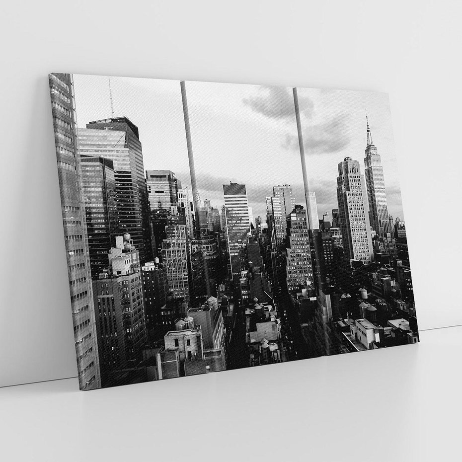 Obraz na płótnie 120x80 - Wibracje Miejskiego Życia - miasto, wieżowce