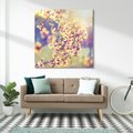 Obraz na płótnie 50x50 - Kwiatowa Wiosna - kwiaty, wiosna