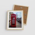Plakat w ramie 40x50 - Londyńska budka telefoniczna - budka, telefoniczna - rama drewno
