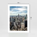 Plakat bez ramy 30x40 - Duch Nowego Jorku - Manhattan, Nowy Jork