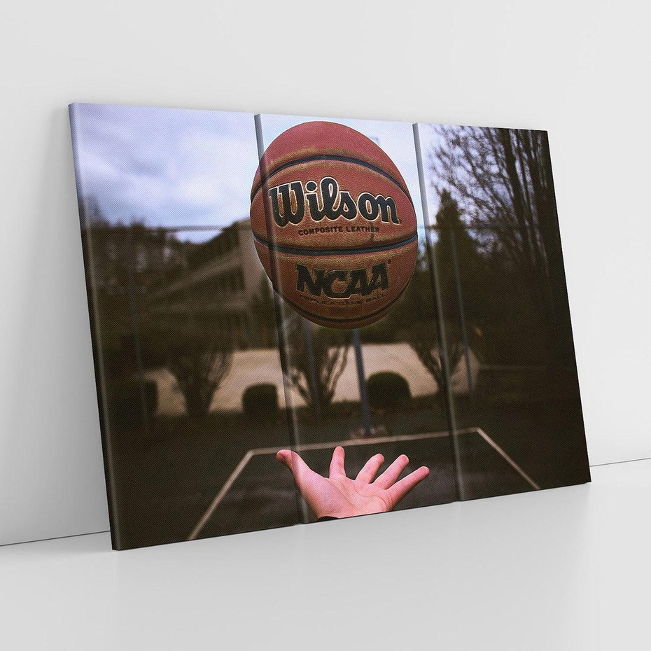 Obraz na płótnie 120x80 - Koszykarskie Pasmo Zwycięstw - koszykówka, piłka