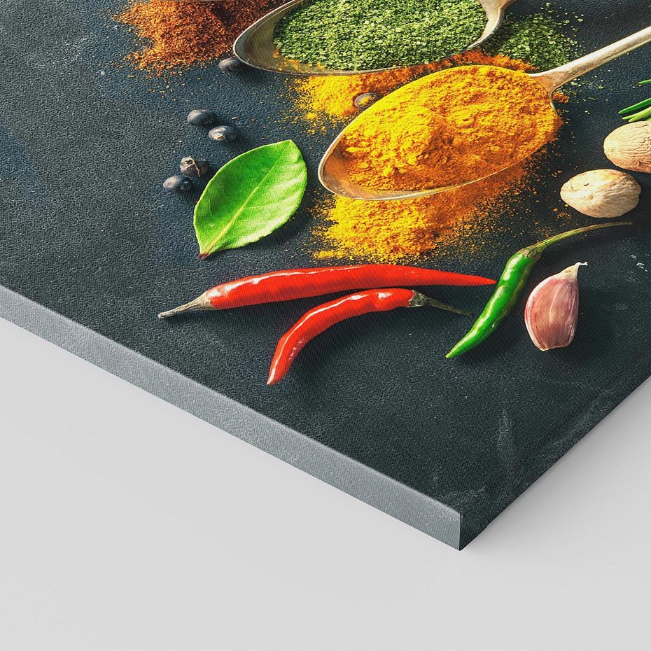 Obraz na płótnie 40x40 - Smak Orientu - przyprawy, azja