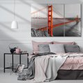 Obraz na płótnie 120x80 - Ikona San Francisco - Most Golden Gate - San, Francisco