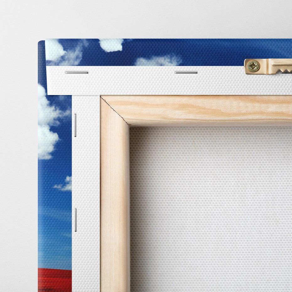 Obraz na płótnie 100x50 - Drzewo serca: Połączenie z niebem - drzewo, serce