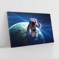 Obraz na płótnie 100x70 - Kosmiczna przygoda - kosmos, astronauta