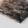 Obraz na płótnie 80x80 - Pulsujące serce USA - NY, Nowy Jork