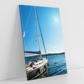 Obraz na płótnie 70x100 - Wolność na Horyzoncie - żaglowiec, morze