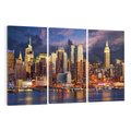 Obraz na płótnie 120x80 - Miasto Nocy - Nowy Jork, miasto
