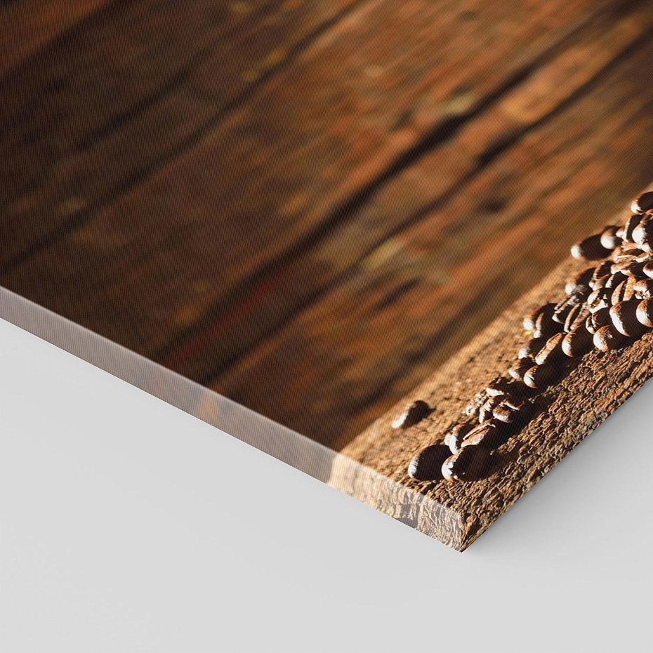 Obraz na płótnie 140x70 - Kawowe uniesienie w filiżance - kawa, filiżanka