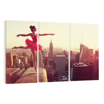 Obraz na płótnie 120x80 - Elegancja ruchu - balet, taniec