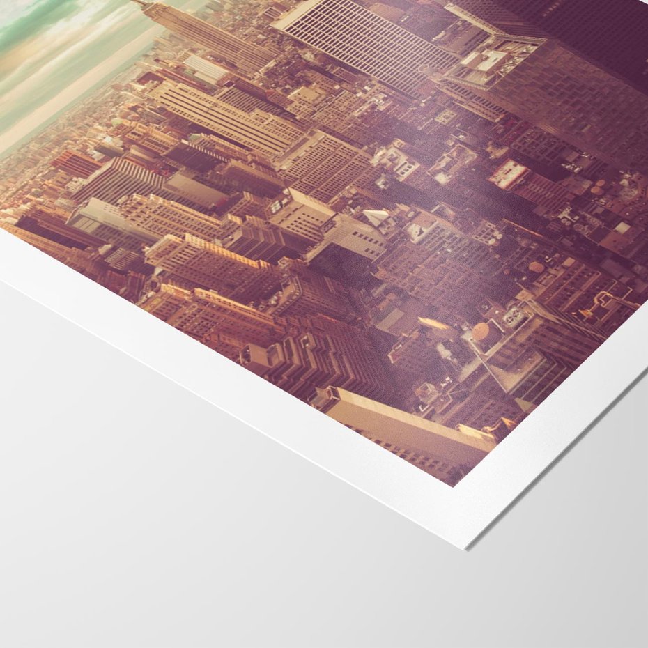 Plakat bez ramy 50x70 - Nowy Jork w oczach - Nowy Jork