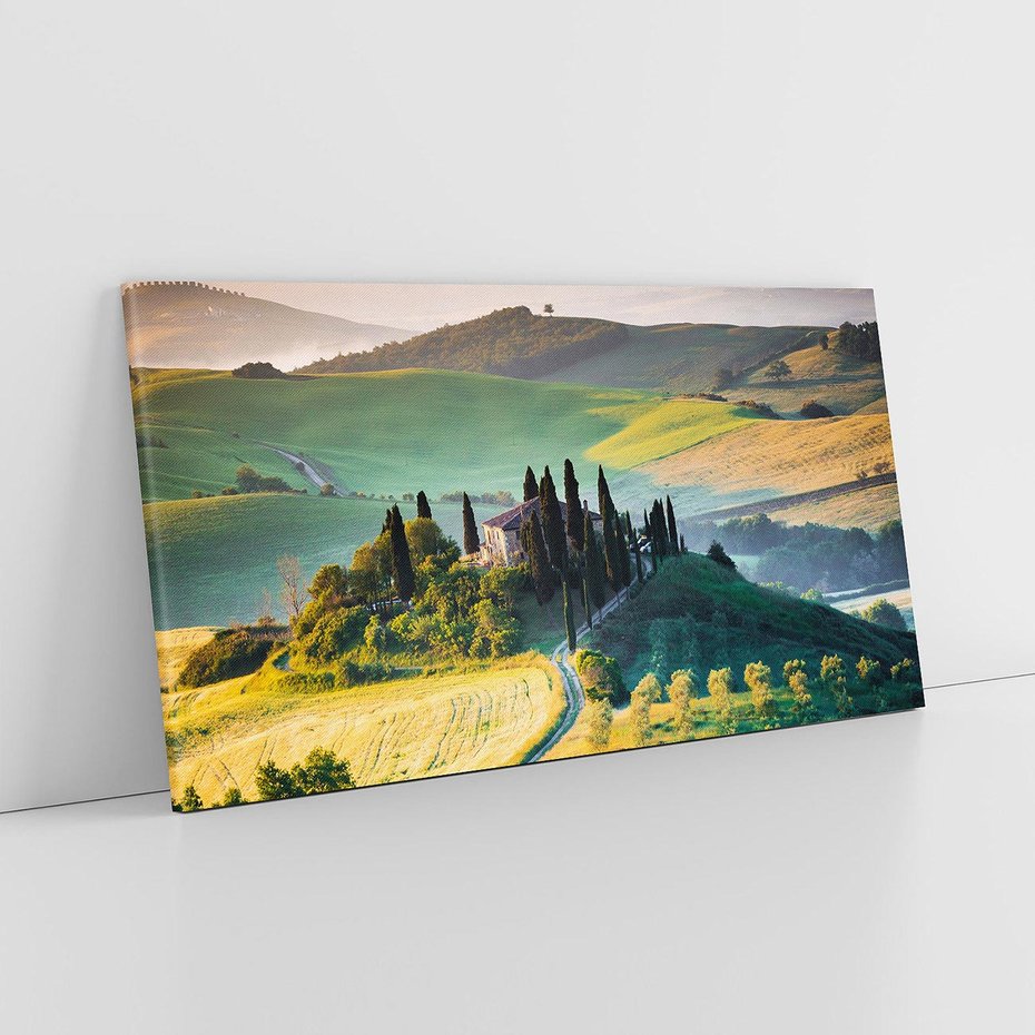 Obraz na płótnie 140x70 - Perspektywa malowniczego widoku - widok, perspektywa