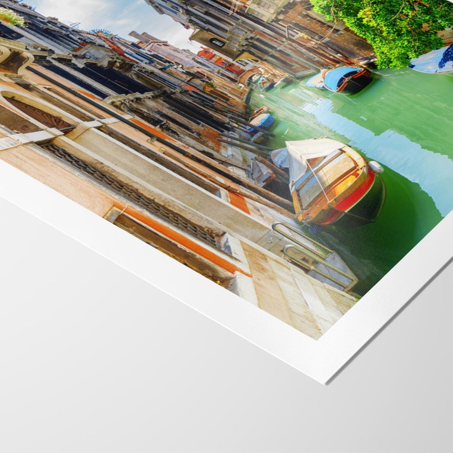 Plakat bez ramy 30x40 - Wenecja: romantyczne miasto wodnych dróg - Wenecja, Włochy