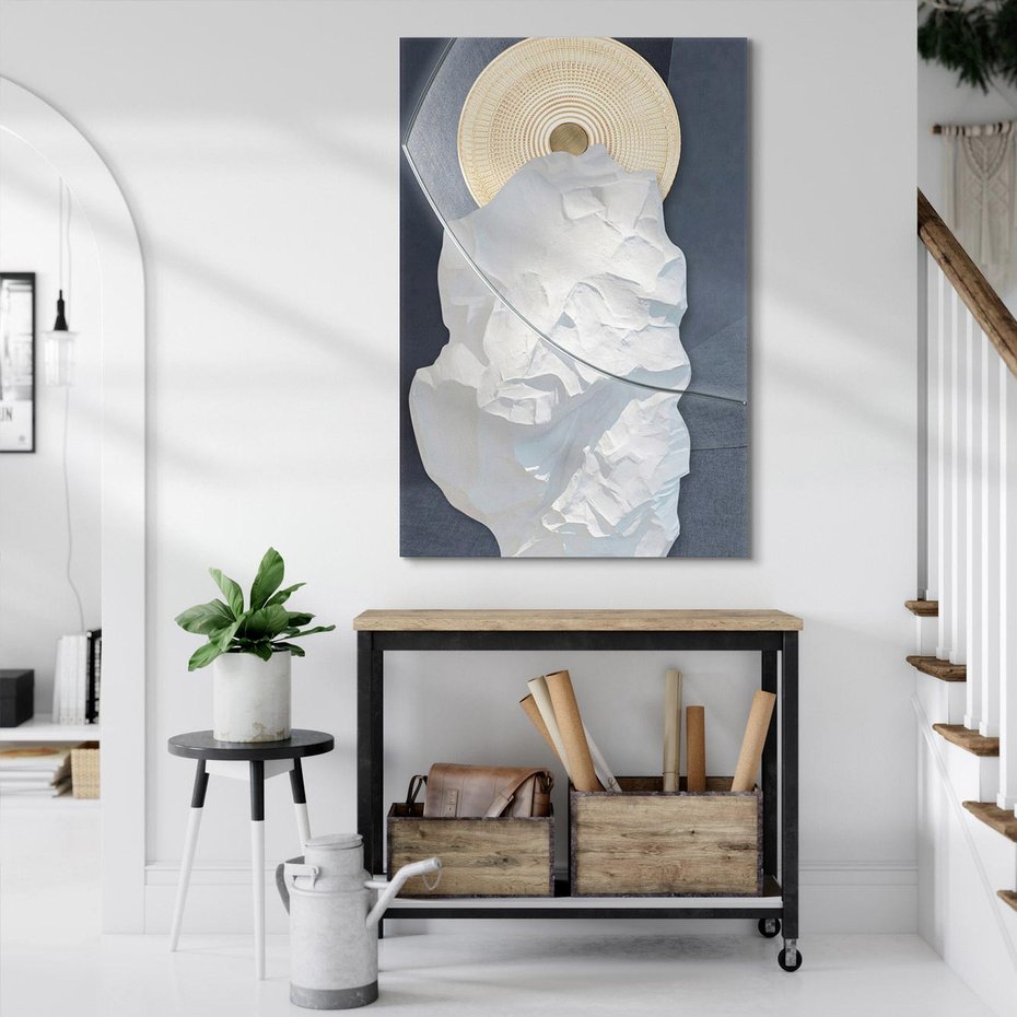 Obraz na płótnie 50x70 - Wyraz Twojej Wyjątkowości - sztuka, nowoczesna