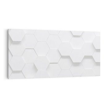 Obraz na płótnie 100x50 - Intrygujący Wymiar - geometria, 3D