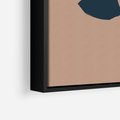 Obraz w ramie 70x100 - Niewytłumaczalne - abstrakcyjny obraz, plakat - rama czarna