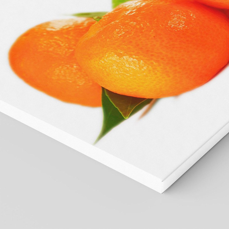 Obraz na płótnie 120x80 - Mandarynki - Owocowy Zestaw - mandarynki, owoce