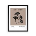 Plakat w ramie 30x40 - Botaniczne wymysły - sztuka boho, plakat - rama czarna